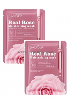 DÚO MASCARILLA FACIAL SADOER DE ROSAS