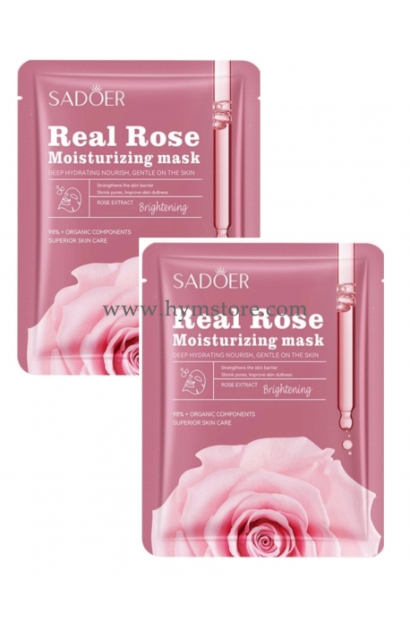 DÚO MASCARILLA FACIAL SADOER DE ROSAS