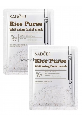 DÚO MASCARILLA ACLARANTE FACIAL SADOER