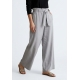 PANTALÓN PALAZZO GRIS CLARO