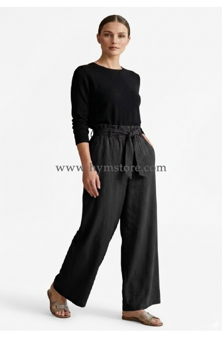 PANTALÓN PALAZZO NEGRO