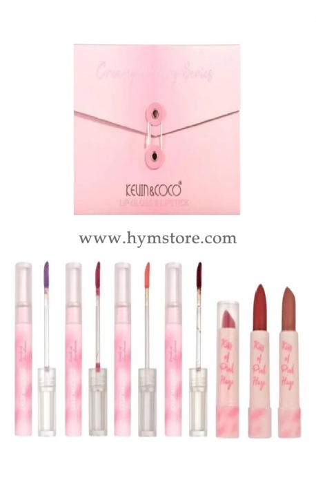 SET DE GLOSS Y LÁPIZ LABIAL ALTA PIGMENTACIÓN