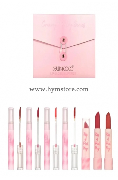 SET DE GLOSS Y LÁPIZ LABIAL ALTA PIGMENTACIÓN