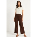 PANTALÓN PALAZZO CAFÉ MADURO