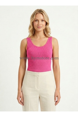 BLUSA FUSIA CHICLE TIRANTES ANCHOS