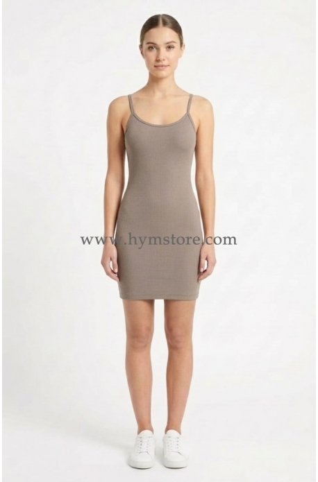 VESTIDO COCOA DE TIRANTES DELGADOS