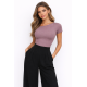 BLUSA MAUVE ESCOTE ASIMÉTRICO