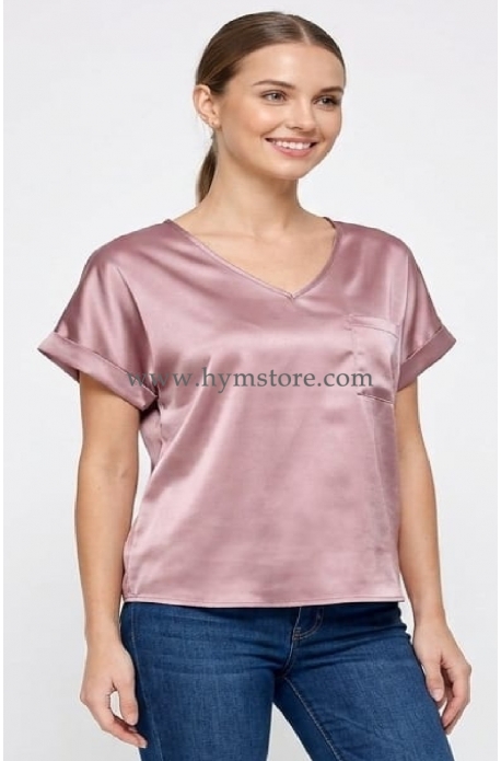 BLUSA LENCERA DE SATIN