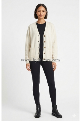 SUÉTER CLÁSICO CREMA