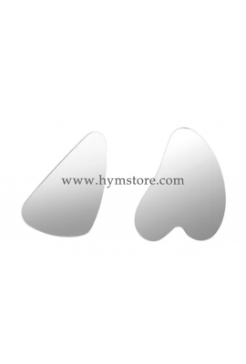 Duo de corazón, raspador triangular