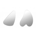 Duo de corazón, raspador triangular