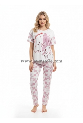 PIJAMA DE PANTALÓN, SHORT Y BLUSA SANRIO