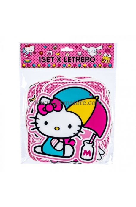 LETRERO FELIZ CUMPLEAÑOS