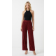 PANTALÓN PALAZZO ROJO CON BRILLO