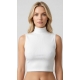 BLUSA CUELLO LIGERAMENTE ALTO