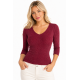 BLUSA CON BRILLO MANGA 3/4