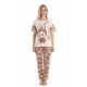 PIJAMA DE PANTALÓN, SHORT Y BLUSA LABUBU