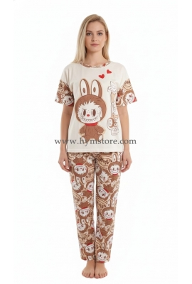 PIJAMA DE PANTALÓN, SHORT Y BLUSA LABUBU