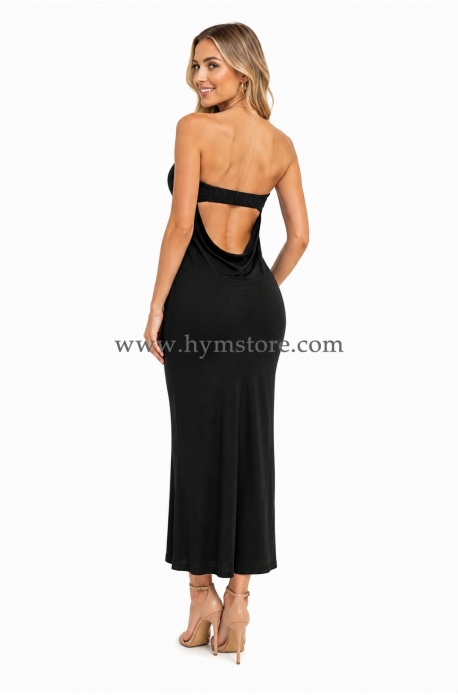 VESTIDO DE GALA ESPALDA DESCUBIERTA