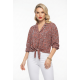 BLUSA CAMISERA ESTAMPADO FLORAL