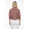 BLUSA CAMISERA ESTAMPADO FLORAL
