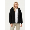 JACKET PIEL DE OVEJA CON BOLSILLOS Y GORRO