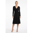 VESTIDO MIDI ESCOTE CRUZADO