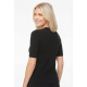 BLUSA NEGRA CUELLO ALTO
