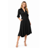 VESTIDO ESCOTE Y FALDA CRUZADA