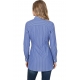 BLUSA CAMISERA ANUDADA AL FRENTE