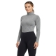 BLUSA MANGA LARGA Y CUELLO ALTO