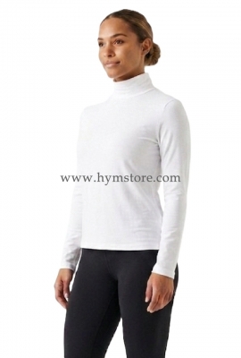 BLUSA MANGA LARGA Y CUELLO ALTO