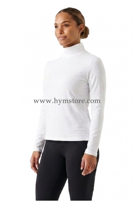 BLUSA MANGA LARGA Y CUELLO ALTO