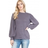 BLUSA MANGA LARGA AMPLIA