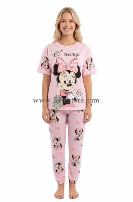 PIJAMA DE PANTALÓN, SHORT Y BLUSA MINNIE
