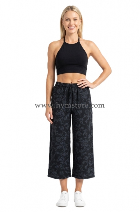 PALAZZO CAPRI NEGRO VINTAGE