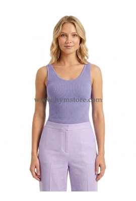 BLUSA MORADO CLARO TIRANTES ANCHOS