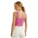 BLUSA FUSIA CHICLE TIRANTES ANCHOS