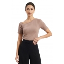 BLUSA COCOA ESCOTE ASIMÉTRICO
