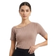 BLUSA COCOA ESCOTE ASIMÉTRICO
