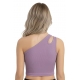 BLUSA LILA DE UN SOLO HOMBRO