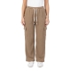 PALAZZO KHAKI CINTURA AJUSTABLE