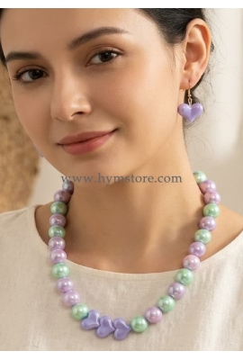 SET COLLAR Y ARETES