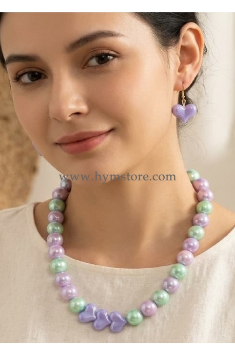 SET COLLAR Y ARETES