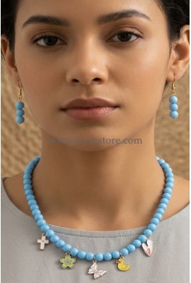 SET COLLAR Y ARETES