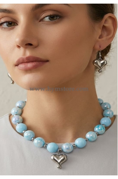 SET COLLAR Y ARETES