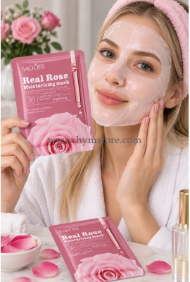 DÚO MASCARILLA FACIAL SADOER DE ROSAS