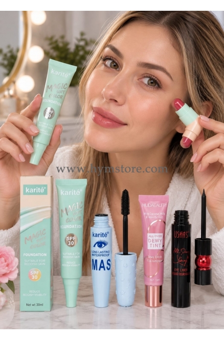 KIT BÁSICO DE MAQUILLAJE PIEL CÁLIDA