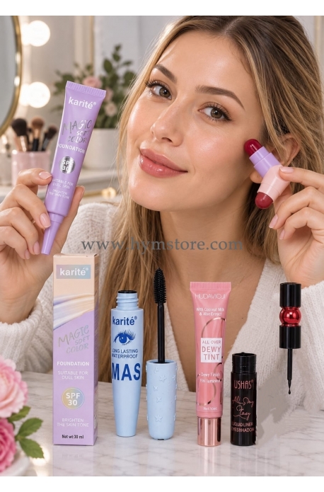 KIT BÁSICO DE MAQUILLAJE PIEL CÁLIDA