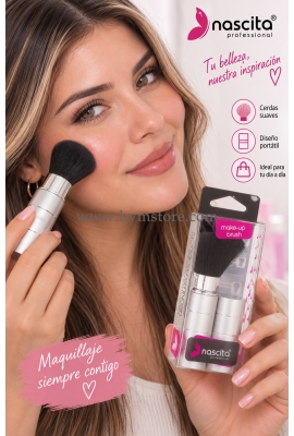 BROCHA PARA MAQUILLAJE EN POLVO